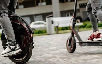 Названо число аварий с самокатчиками в Минске