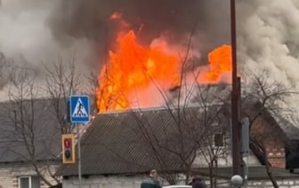 Подробности пожара на ул. Л.Рябцева в Бресте
