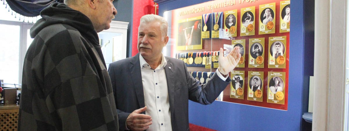 — Я никогда такого не видел! — Чему удивился в Гродно олимпийский чемпион Иван Едешко