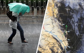 «Основные неприятности ждём с юго-запада» — Белорусам рассказали, где и во сколько ждать шторм и грозы — Фото