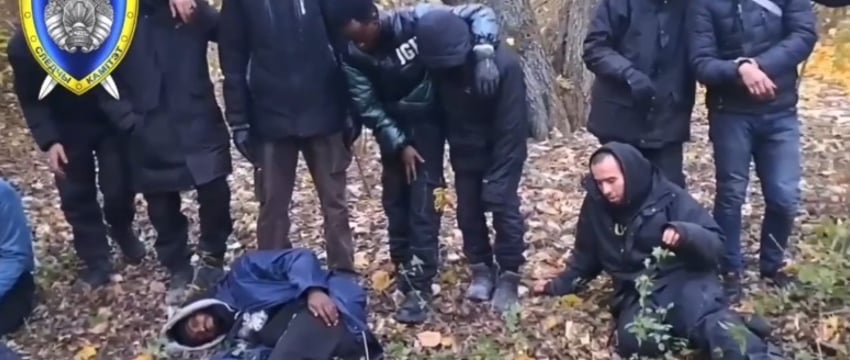 На границе с Польшей нашли 15 избитых беженцев