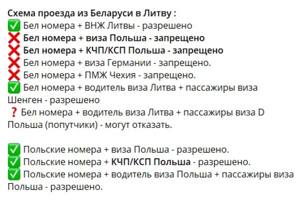 В Литве изменились правила для авто с белорусскими номерами. Что важно знать?