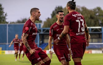 Футболисты «Немана» крупно проиграли румынскому «Клужу» и вылетели из еврокубков