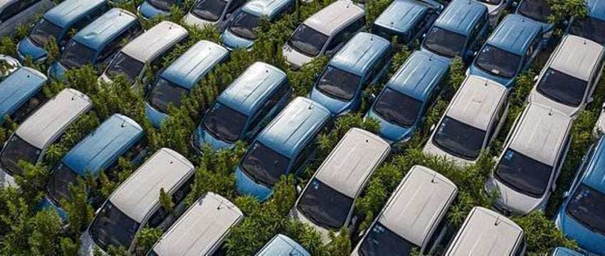 Гигантские кладбища электромобилей в Китае