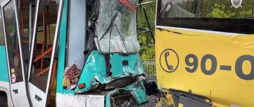 Столкновение трамваев в Кемерово: пострадали 67 человек