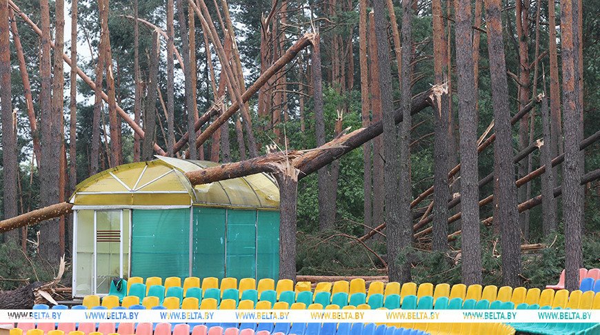 «Все случилось мгновенно». В лагере под Речицей рассказали о разгуле стихии, приведшей к трагедии