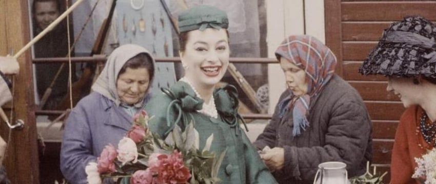 Как модели Dior вышли к советским людям