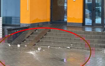 «Блок пролетел в десяти сантиметрах от жены». Случай в Минске