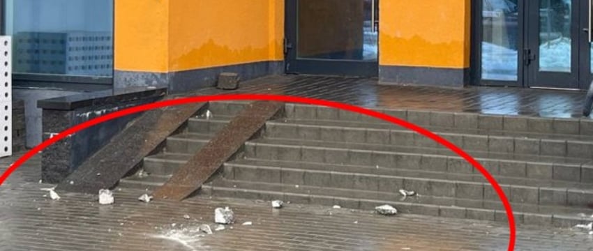 «Блок пролетел в десяти сантиметрах от жены». Случай в Минске