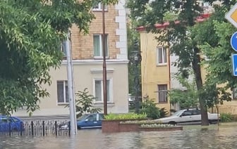 Причина подтоплений улиц в Бресте