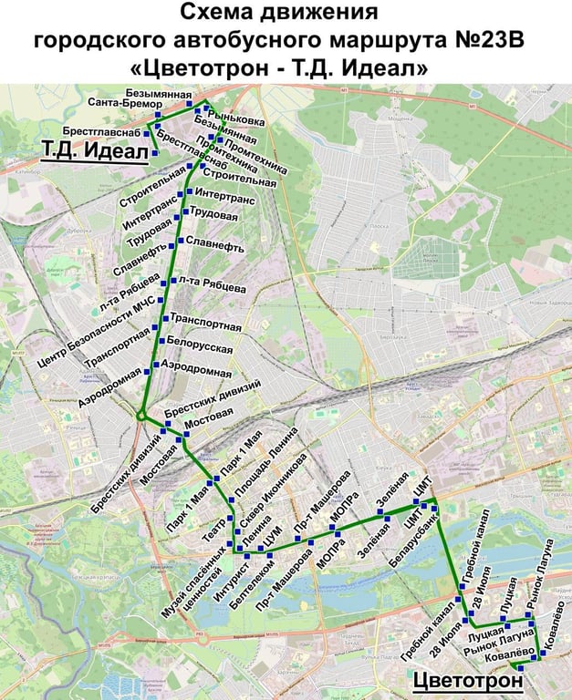 В Бресте вводится ряд корректировок в работе общественного транспорта