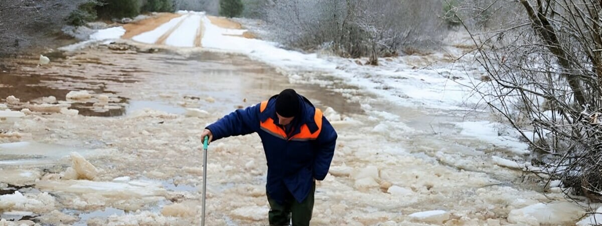 В Гомельской области затопило десятки домов и дороги — МЧС