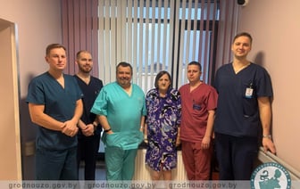 В Гродно хирурги успешно удалили из брюшной полости пациентки гигантскую опухоль