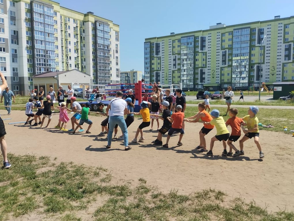 В Бресте в Московском районе прошел праздник «День нашего двора»
