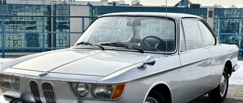 В Беларуси продают эксклюзивное купе BMW 1967 года. Сколько стоит?