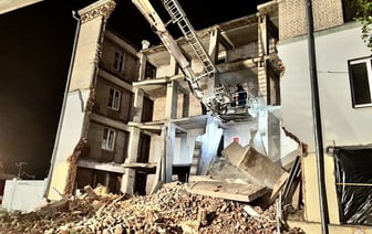 В центре Гомеля обрушилась часть здания. Обошлось без жертв