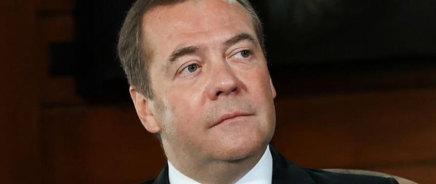 Медведев опубликовал новую карту России с территорией всей Украины