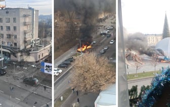 В центре Белгорода прогремели десятки взрывов. Что известно? — Видео