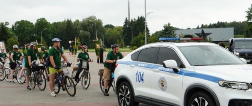 Православный велопробег стартовал от стен Брестской крепости