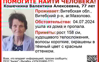Под Витебском пропала 77-летняя старушка, в воскресенье волонтеры собираются на поиски