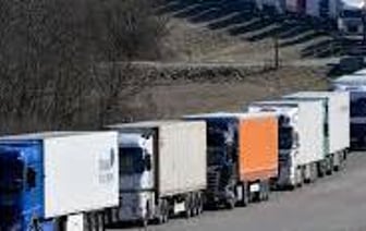 После закрытия КПП Литвой количество фур на границе выросло в 2 раза