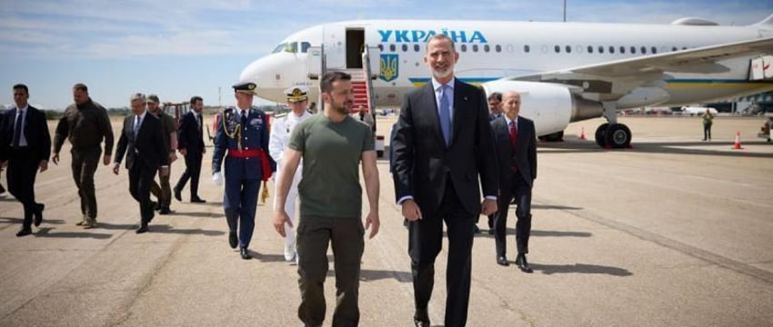 Зеленский подписал соглашение о безопасности с премьером Испании