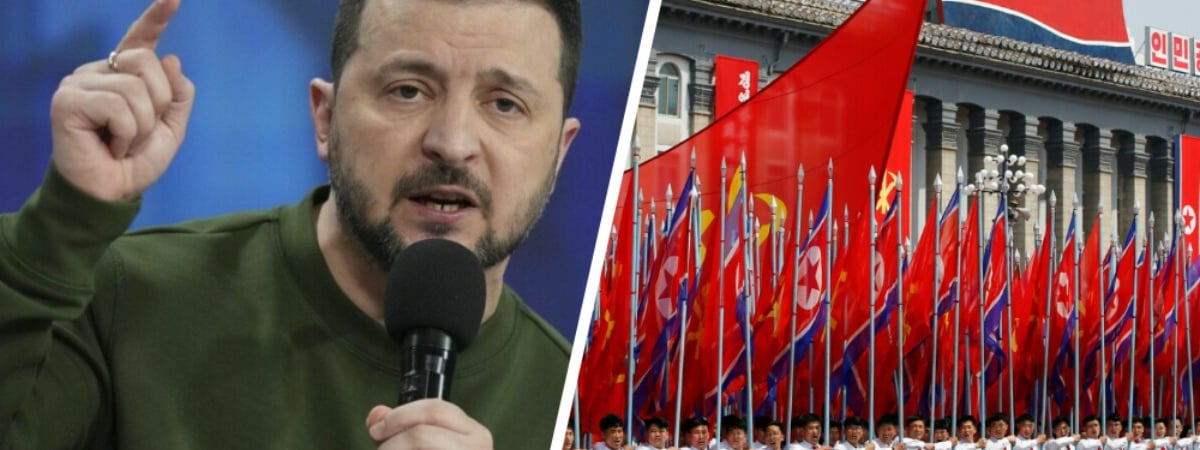 Зеленский обвинил КНДР во «включении в войну» с Украиной — Видео