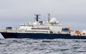 «Мы вас видим» — Министр обороны Великобритании сделал «послание Путину» из-за российского «корабля-шпиона»