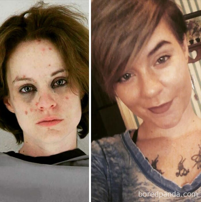 На фото показали людей, которые отказались от наркотиков и алкоголя