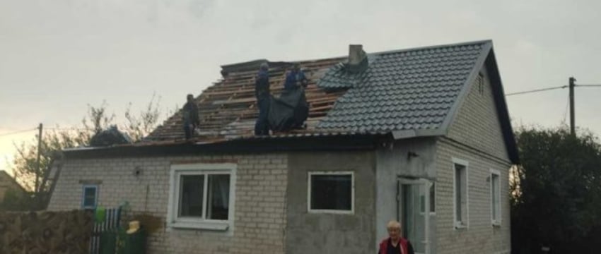 Почти 300 строений повреждены во время бури в Брестской области