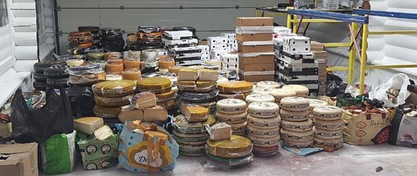 Брестчанин незаконно провез в Беларусь 5 тонн сыра из Европы