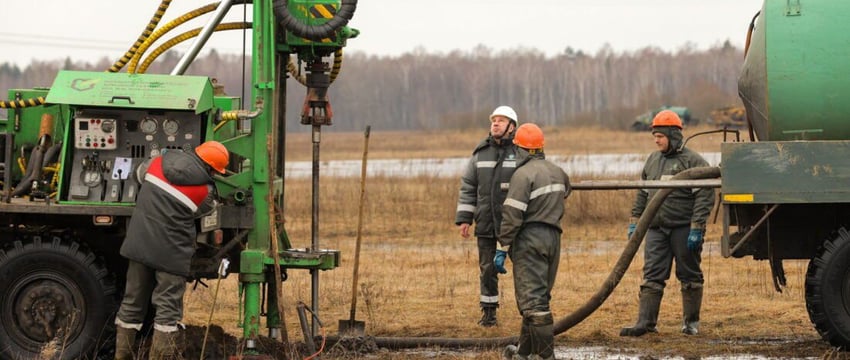 Полевые сейсморазведочные работы в Гомельщине