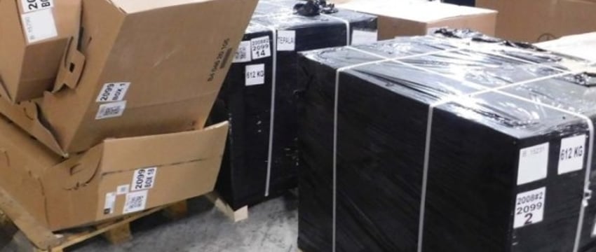 Брестские таможенники обнаружили 7 тыс. единиц автотоваров, на которых перевозчик хотел сэкономить 400 тысяч рублей