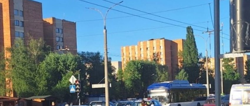 ДТП в Бресте: столкновение такси и легковушки