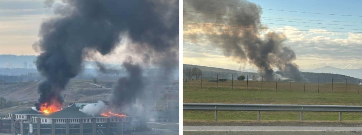 Дроны ударили по университету спецназа в Чечне в 950 км от Украины — Фото