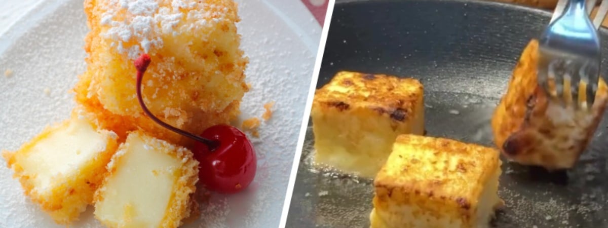 Как приготовить «жареное молоко»? Этот итальянский десерт собрал более миллиона просмотров в TikTok — Полезно