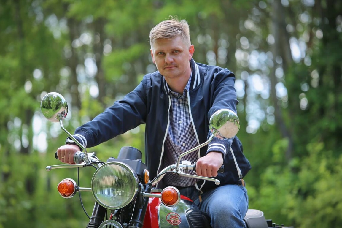Житель Брестской области несколько лет восстанавливал чехословацкую Jawa 634. Посмотрите, что у него получилось