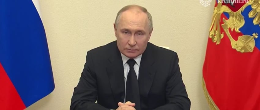 Путин объявил 24 марта днем общенационального траура