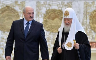 Лукашенко поздравил Патриарха Кирилла с 15-й годовщиной интронизации