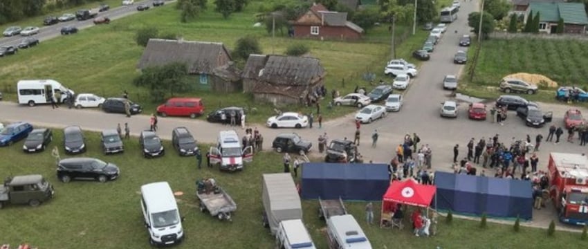 Тело четырехлетней девочки нашли в водоеме. МЧС показало фото с поисковых мероприятий в Каменецком районе