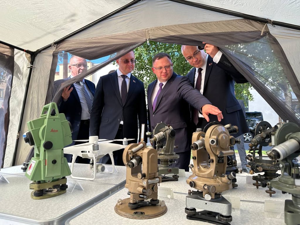 В Бресте зажегся «Фонарь Брестгипрозем»