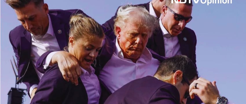 Мнение: Выстрел в руку - возвышение Трампа внезапно кажется неизбежным.