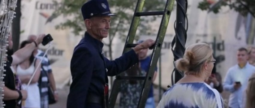 Во сколько зажигают фонари в Бресте