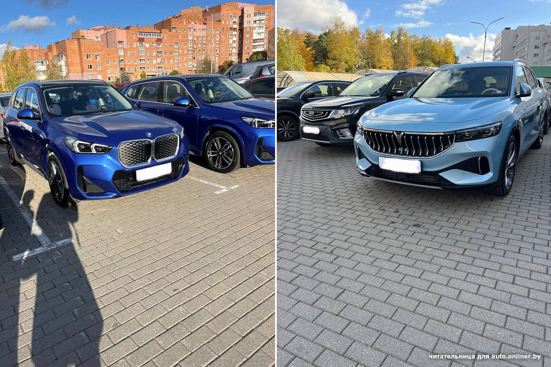 Рекламные авто заняли места на парковке — водители возмутились