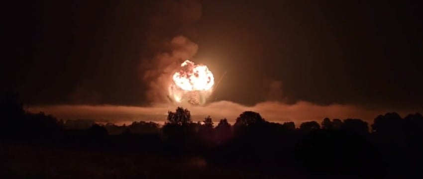 54 дрона атаковали российские регионы, один из городов эвакуируют