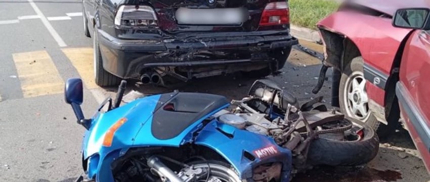 Аudi, BMW и Kawasaki. Подробности ДТП в Малорите