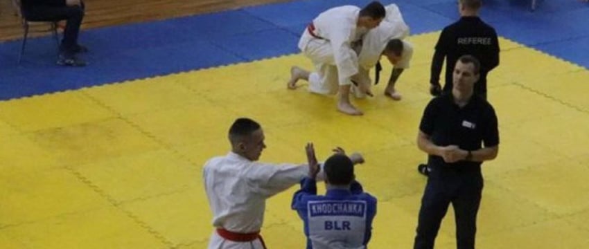 Брестские пограничники — серебряные призеры чемпионата по рукопашному бою