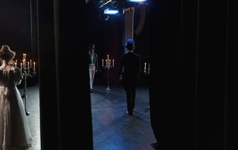 Спектакль 'Горький хлеб' в Полоцке