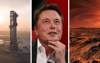 Маск назвал год запуска корабля Starship на Марс — Фото