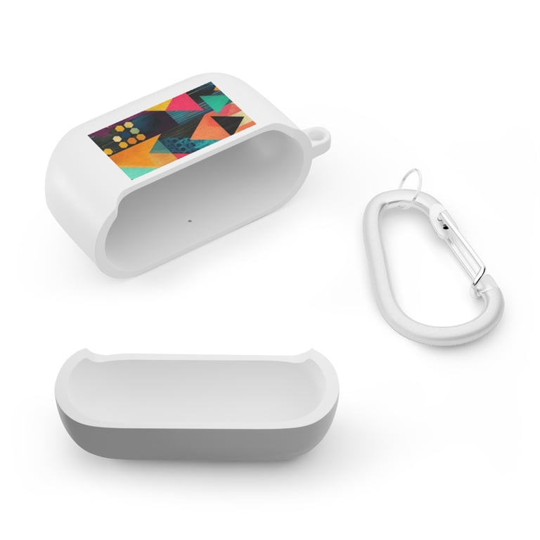 AirPod Case Cover - Bold Geometric Symphony